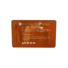 Mizon Пробник интенсивного восстанавливающего BB-крема с улиточным муцином и SPF50+ PA+++ Тон 23 Multi Function Formula Snail Repair Intensive BB Cream (1 мл)