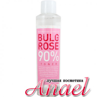 Mizon Тонер с 90% гидролата болгарской розы для лица Bulg Rose 90% Toner (210 мл)