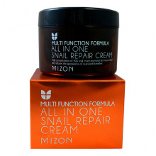 Mizon Многофункциональный восстанавливающий улиточный крем Multi Function Formula All In One Snail Repair Cream (120 мл)