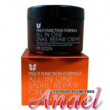 Mizon Многофункциональный восстанавливающий улиточный крем Multi Function Formula All In One Snail Repair Cream (120 мл)