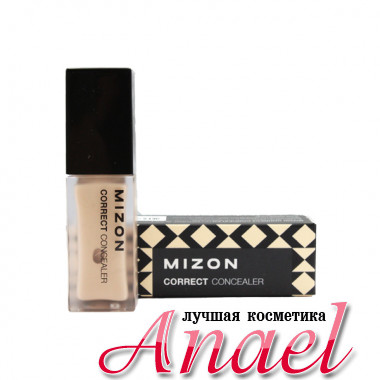 Mizon Жидкий корректор-консилер для лица Тон 02 Натуральный беж Correct Concealer (9 мл)