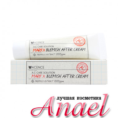 Mizon Крем с экстрактом прополиса от рубцов и постакне Acence Mark X Blemish After Cream (30 мл)