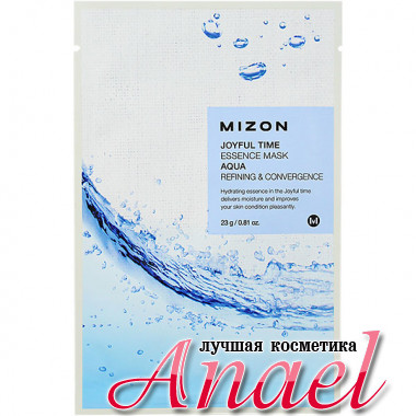 Mizon Тканевая маска с морской водой Joyful Time Essence Mask Aqua (1 x 23 гр)
