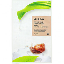 Mizon Тканевая маска с улиточным муцином «Укрепление и питание» Joyful Time Essence Mask Snail Firming & Nutrition (1 x 23 гр)