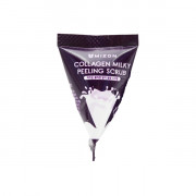 Mizon Коллагеновый пилинг-скраб с молочными протеинами для лица Collagen Milky Peeling Scrub (1 шт х 7 гр)
