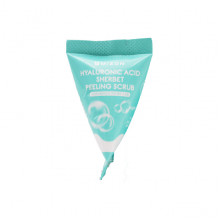 Mizon Молочный пилинг-скраб с  3 типами гиалуроновой кислоты для лица Hyaluronic Acid Sherbet Peeling Scrub (1 шт х 7 гр)