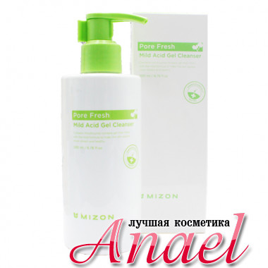 Mizon Очищающий мягкий гель для кожи и пор Pore Fresh Mild Acid Gel Cleanser (200 мл)