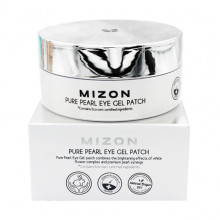 Mizon Гидрогелевые патчи с жемчугом и ниацинамидом для контура глаз Pure Pearl Eye Gel Patch (60 шт)