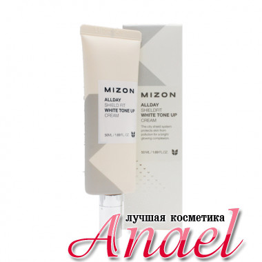 Mizon Отбеливающий крем с ниацинамидом для лица Allday Shieldfit White Tone Up Cream (50 мл)