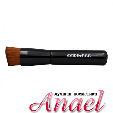 Coringco Скошенная кисть-кабуки для макияжа Queen's Eye Foundation (1 шт)