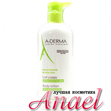 A-Derma Увлажняющий лосьон с экстрактом овса реальба для тела Moisturizing Body Lotion (400 мл)