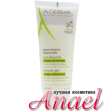 A-Derma Увлажняющий успокаивающий гель для душа Hydra-Protective Shower Gel (200 мл)