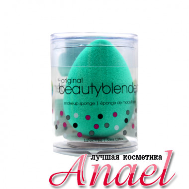 Beautyblender Безлатексный спонж для макияжа Тон «Зеленый перец чили» The Original Beautyblender Just Chili (1 шт)