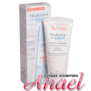 Avene Легкий увлажняющий эмульсия с SPF защитой Hydrance Optimale Light SPF 30 (40 мл)