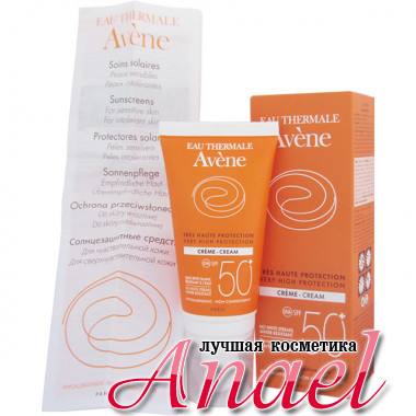 Avene Солнцезащитный крем с SPF50+ Solar Very High anti-age Protection Cream (50 мл)