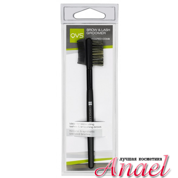 QVS Щеточка и расческа для бровей и ресниц Brow & Lash Groomer