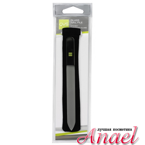 QVS Пилка для ногтей стеклянная Glass Nail File
