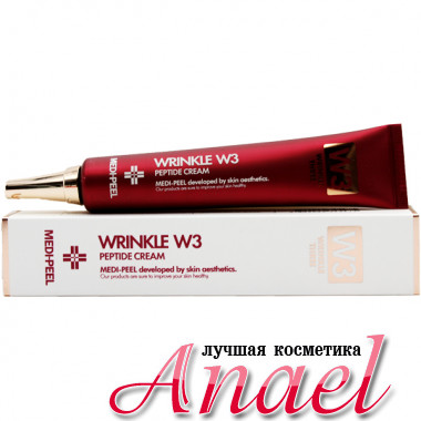 Medi-Peel Крем с пептидами для лица от морщин Wrinkle W3 Peptide Cream (50 гр)