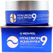Medi-Peel Увлажняющие пептидные патчи с гиалуроном для контура глаз Hyaluron Aqua Peptide 9 Ampoule Eye Patch (60 шт)