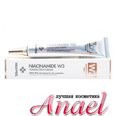 Medi-Peel Точечный отбеливающий крем с ниацинамидом для лица Niacinamide W3 Toning Spot Cream (50 гр)