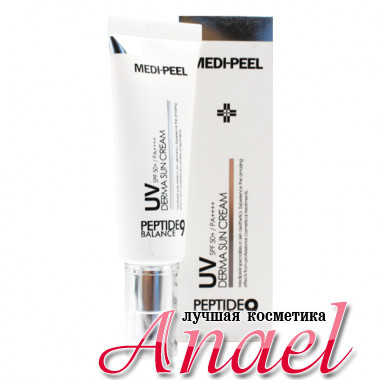 Medi-Peel Солнцезащитный пептидный крем для лица SPF50+/ PA++++ Peptide 9 Balance UV Derma Sun Cream (50 мл)