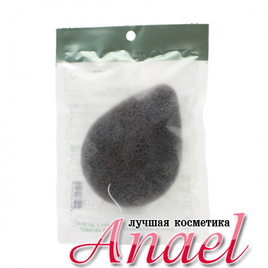 The Face Shop Очищающий спонж конняку с бамбуковым углем для лица Daily Beauty Tools Charcoal Konjac Cleansing Puff (1 шт)