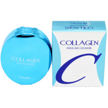 Enough Увлажняющий тональный кушон с коллагеном Тон 13 Светлый беж SPF50+ PA+++ Collagen Aqua Air Cushion (15 гр) 