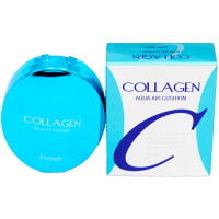 Enough Увлажняющий тональный кушон с коллагеном Тон 21 SPF50+ PA+++ Collagen Aqua Air Cushion (15 гр)