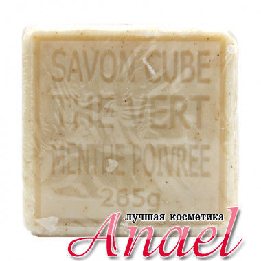 Savonitto Квадратное мыло «Био» Savon Cube The Vert, Menthe Poivree (265 гр)