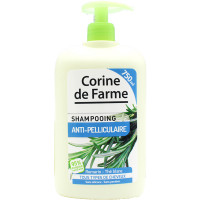 Corine de Farme Шампунь против перхоти с белым чаем и розмарином Shampooing Anti-Pelliculare Romarine - The Blanc (750 мл)