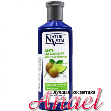 Natur Vital Шампунь от перхоти для жирных волос Anti-Dandruff Greasy Hair Shampoo (300 мл)