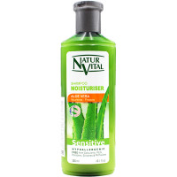 Natur Vital Увлажняющий шампунь с алоэ «Питание и защита» Shampoo Moisturiser Aloe Vera Nourishes-Protects (300 мл)