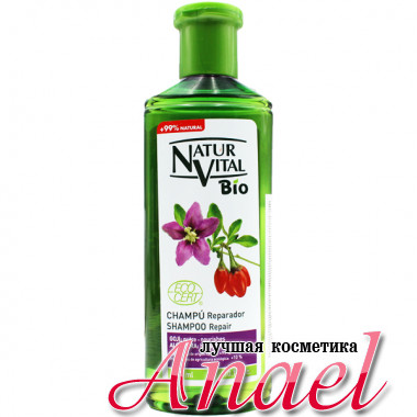 Natur Vital Восстанавливающий шампунь с алоэ и ягодами годжи Bio Shampoo Repair Goji Aloe Vera (300 мл)
