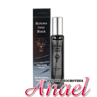 Village 11 Factory Парфюм «Роковой мужчина» Черный Homme Fatal Black Eau de Perfume (15 мл)