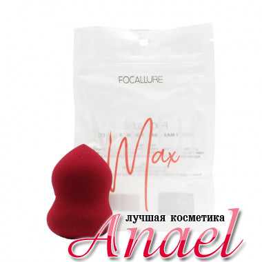 Focallure Безлатексный спонж для макияжа «Красная груша» Mathch Max Make Up Sponge FA-136 02 Red Pear (1 шт)