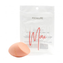 Focallure Безлатексный спонж для макияжа «Светло-оранжевый» Mathch Max Make Up Sponge FA-136 05 Light Orange (1 шт) 