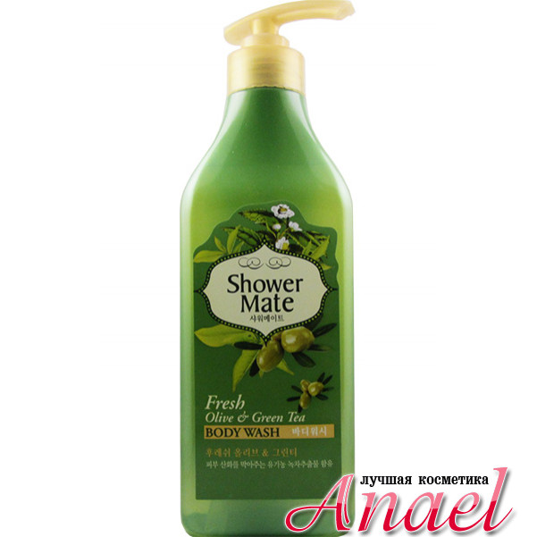 Shower Mate Гель для душа Свежая Олива и Зеленый чай Fresh Olive Green