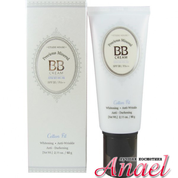 Etude House BB крем с жемчужной пудрой Precious Mineral Cotton Fit ...