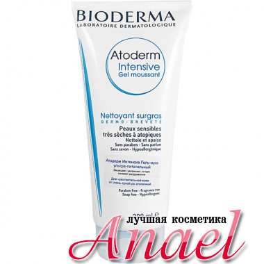 Bioderma Очищающий ультра-питательный гель-мусс Атодерм Atoderm Intensive Gel Moussant (200 мл)