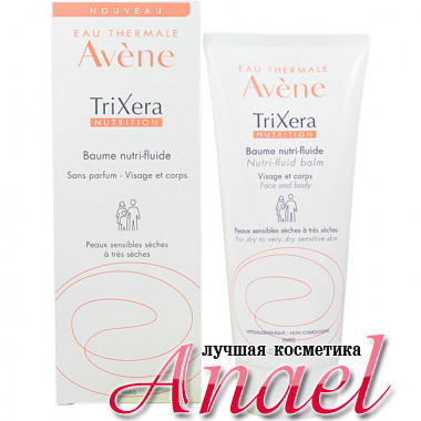 Avene  Питательный бальзам Трикзера без отдушек Trixera Nutrition Nutri-fluid Balm (200 мл)  