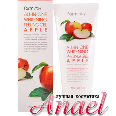 Farm Stay Пилинг-гель (скатка) с экстрактом яблок All-In-One Refresh Peeling Gel Apple (180 мл)