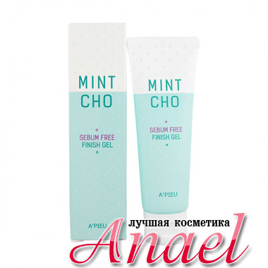 A'Pieu Матирующий финишный гель для жирной кожи «Свежее утро» Mint Cho Sebum Free Finish Gel (50 мл)