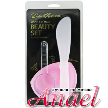 Anskin Набор для приготовления масок Розовый Bella Accessori Modeling Mask Beauty Set (3 предмета)