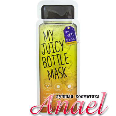 Scinic Витаминная тканевая маска с экстрактами цитрусов My Juicy Bottle Mask Vita Ampoule Juice (1 шт x 20 мл)