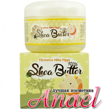 Elizavecca 100% натуральное масло ши Milky Piggy 100% Shea Butter (88 гр)