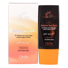 Ottie Водостойкий солнцезащитный флюид с SPF43 Defense Sun Fluid Waterproof (50 мл)