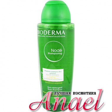 Bioderma Бессульфатный мягкий шампунь Нодэ для всех типов волос Node Non-Detergent Fluid Shampoo (400 мл)