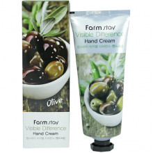 Farm Stay Питательный крем для рук «Видимая разница» с экстрактом оливы Visible Difference Hand Cream Olive (100 мл)