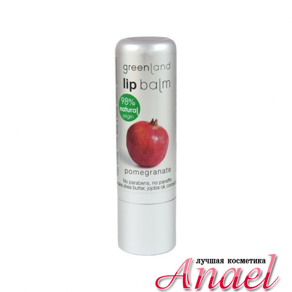 Greenland Бальзам для губ Гранат Lip Balm (3,9 гр)