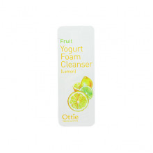 Ottie Пробник фруктово-йогуртовой пенки для умывания с лимоном Fruit Yogurt Foam Cleanser Lemon